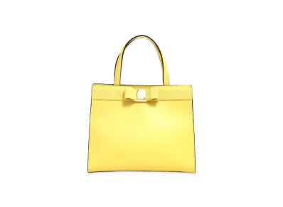 Salvatore Ferragamo Tote Bag "Canary Yellow"