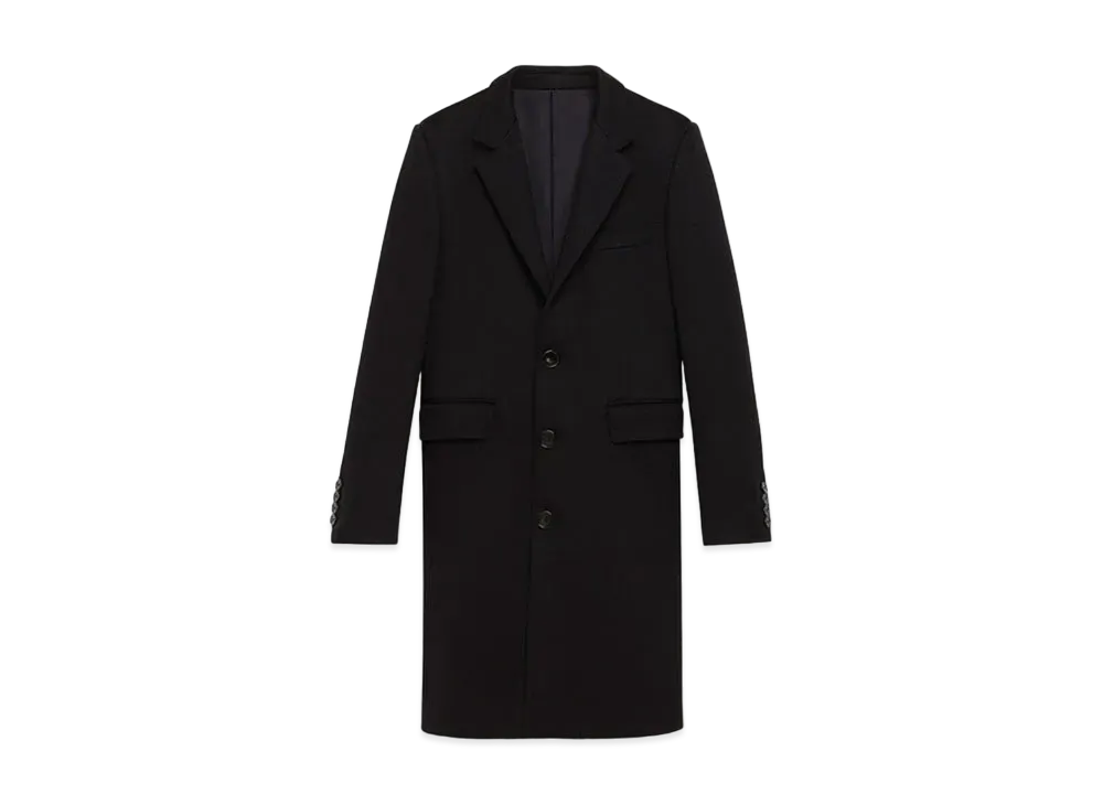 CELINE Chesterfield Coat / Cashmere "Black"