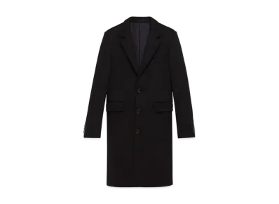 CELINE Chesterfield Coat / Cashmere "Black"