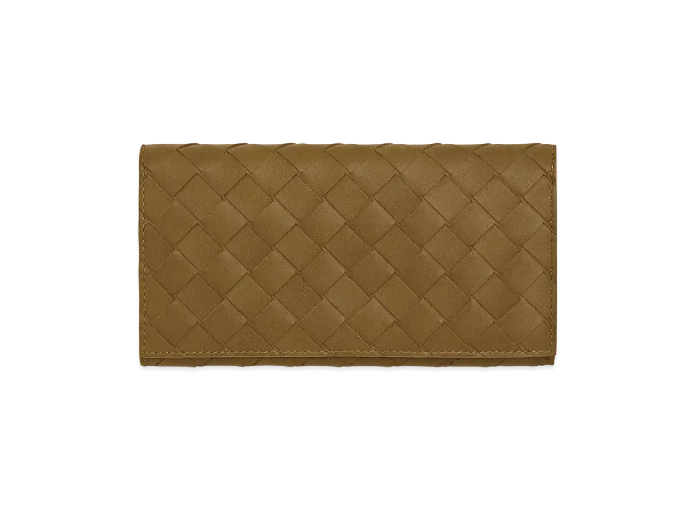 Bottega Veneta Long Wallet With Coin Purse "Acorn"