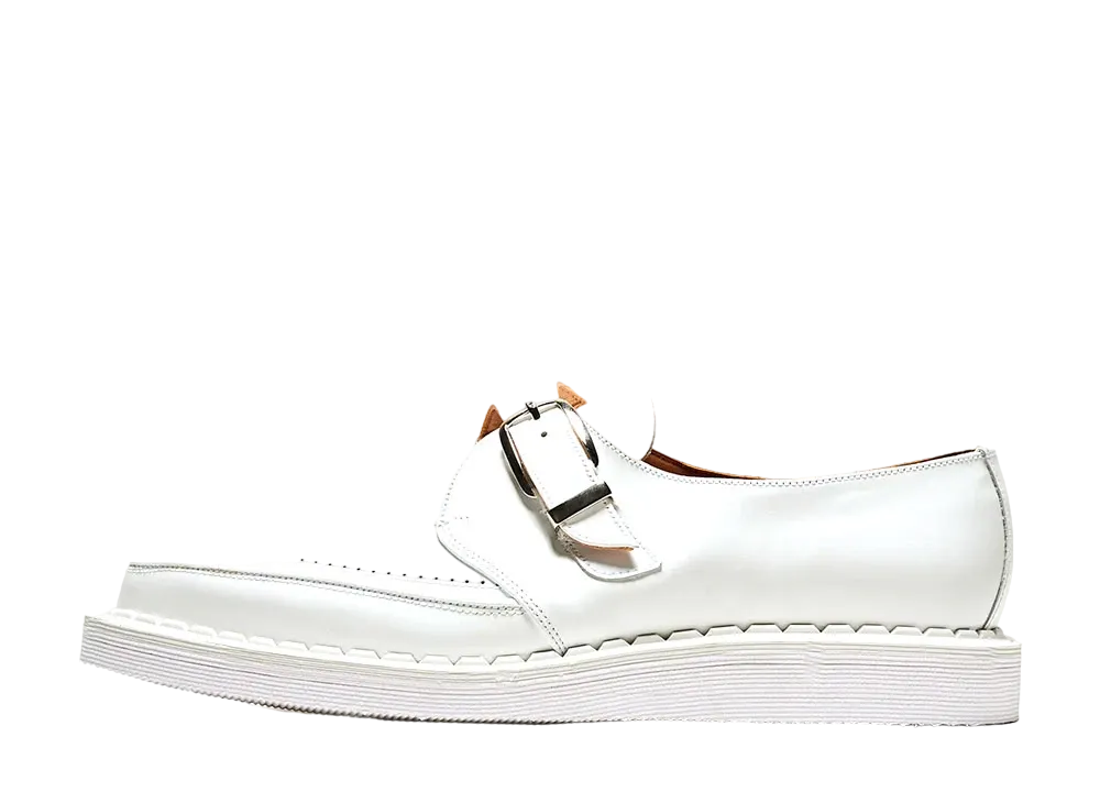 GEORGE COX Strummer Monk EVA Sole "White" Modified Leather 4200-EVA-031