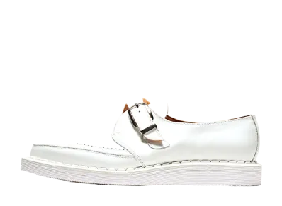 GEORGE COX Strummer Monk EVA Sole "White" Modified Leather 4200-EVA-031