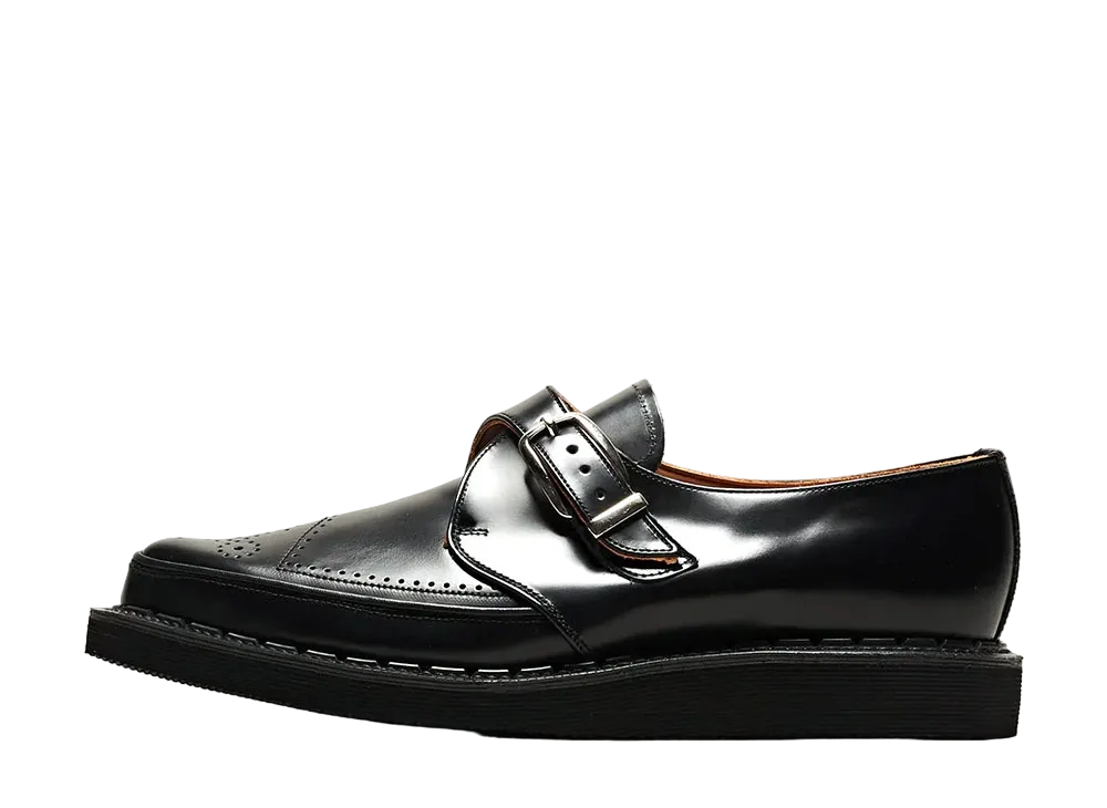 GEORGE COX Strummer Monk EVA Sole "Black" Modified Leather 4200