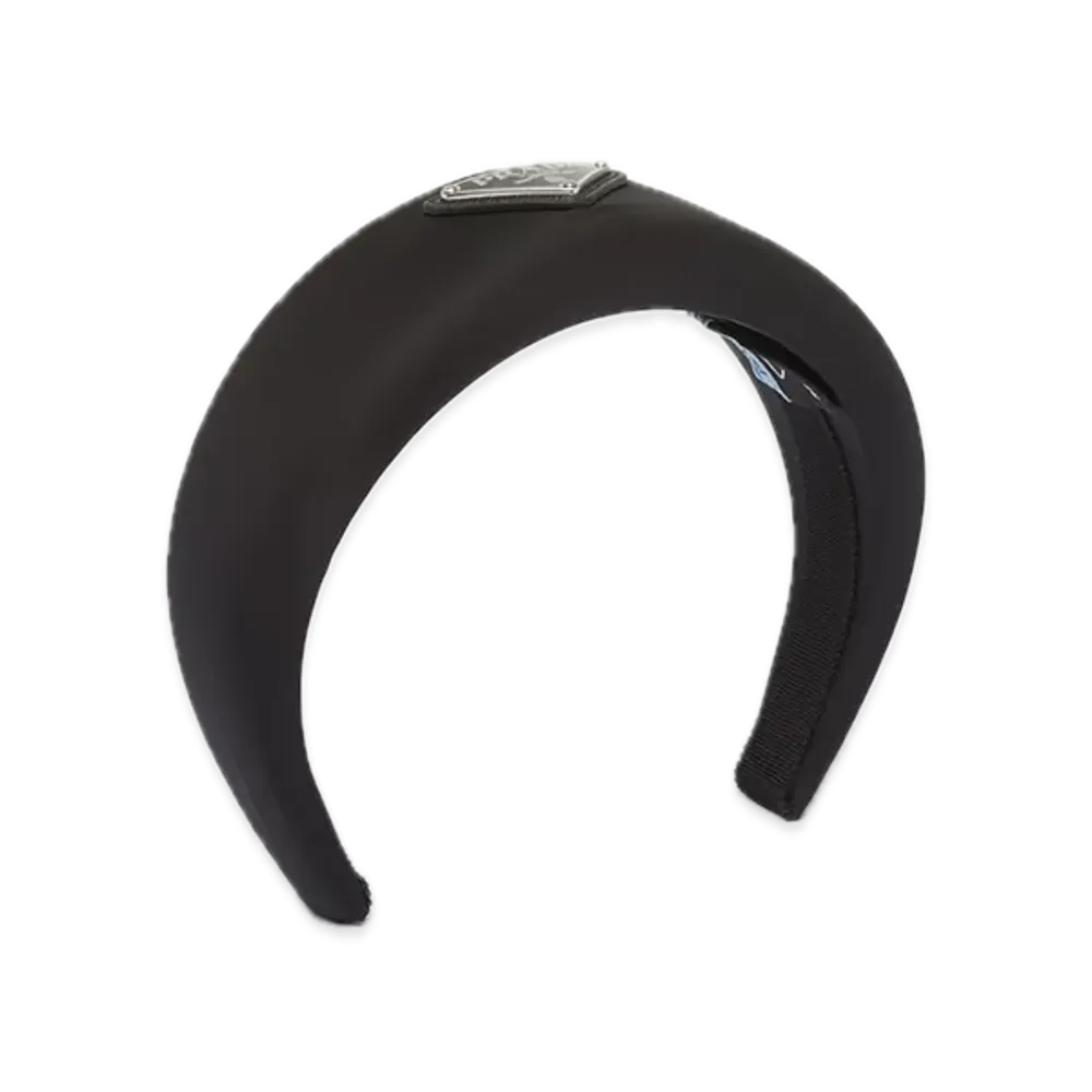 PRADA Re-Nylon Headband "Black"