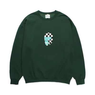 WACKO MARIA World Peace Project / Sweat Shirt "Green"