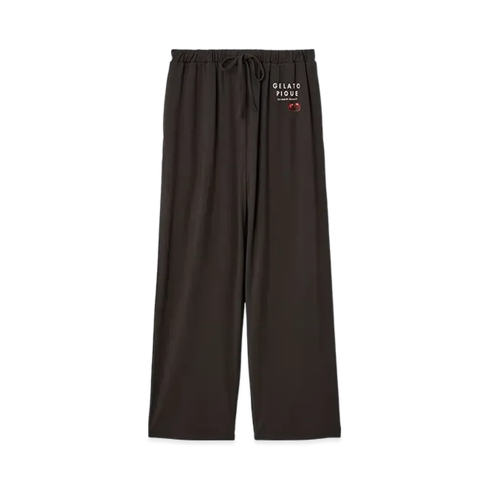 GELATO PIQUE Cool Touch Sensation Cool Rayon Dessert Logo Long Pants "Charcoal Gray"