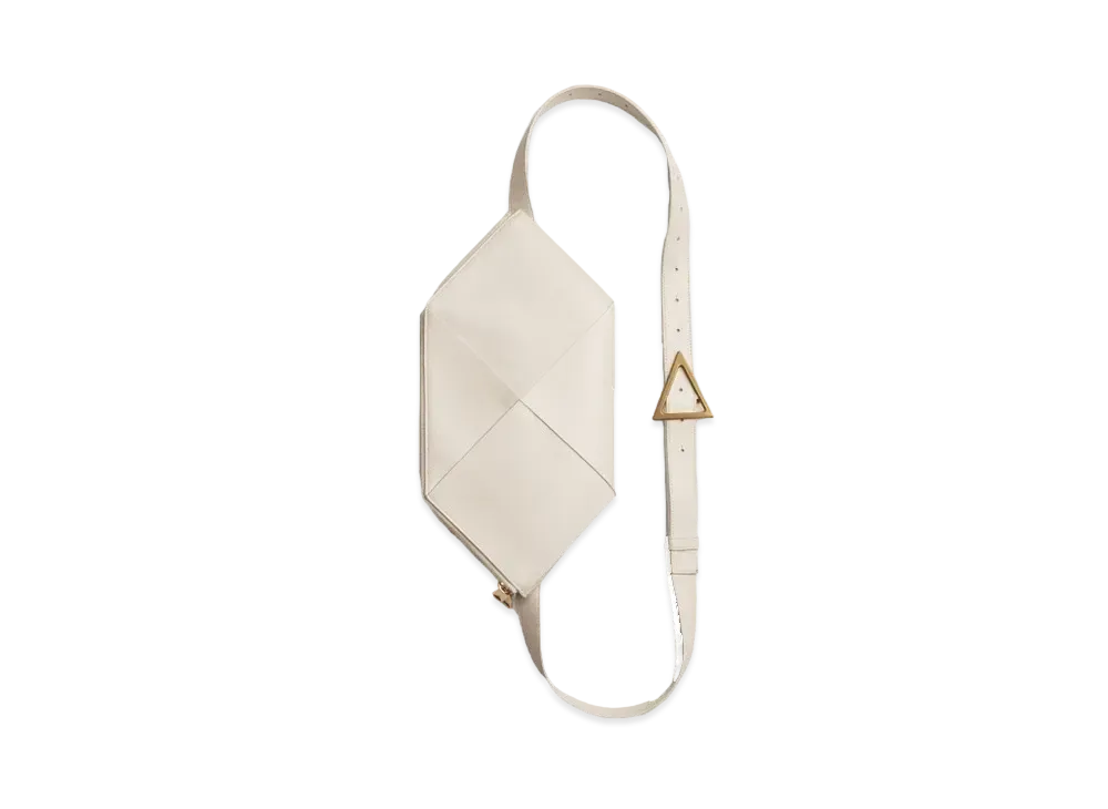 Bottega Veneta Belt Bag "Chalk"