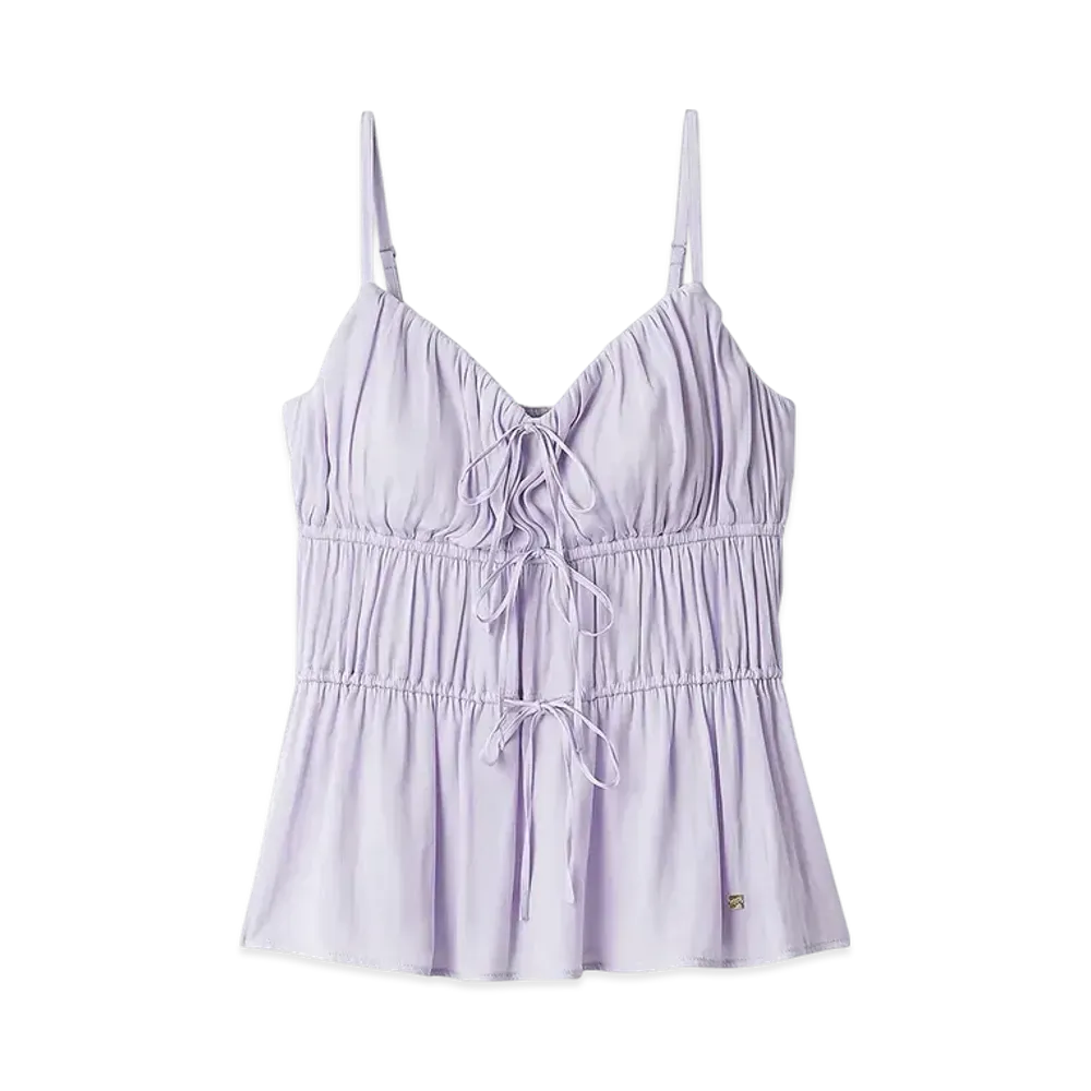 GELATO PIQUE Satin Cup-In Camisole "Lavender"