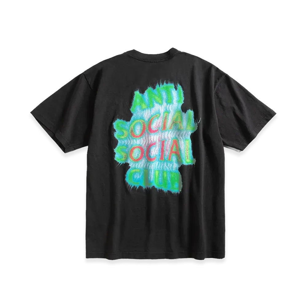 ANTI SOCIAL SOCIAL CLUB Thermal Flame Tee "Black"