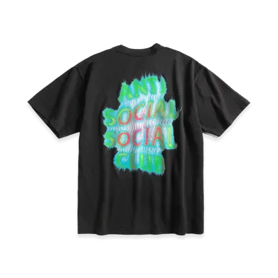 ANTI SOCIAL SOCIAL CLUB Thermal Flame Tee "Black"
