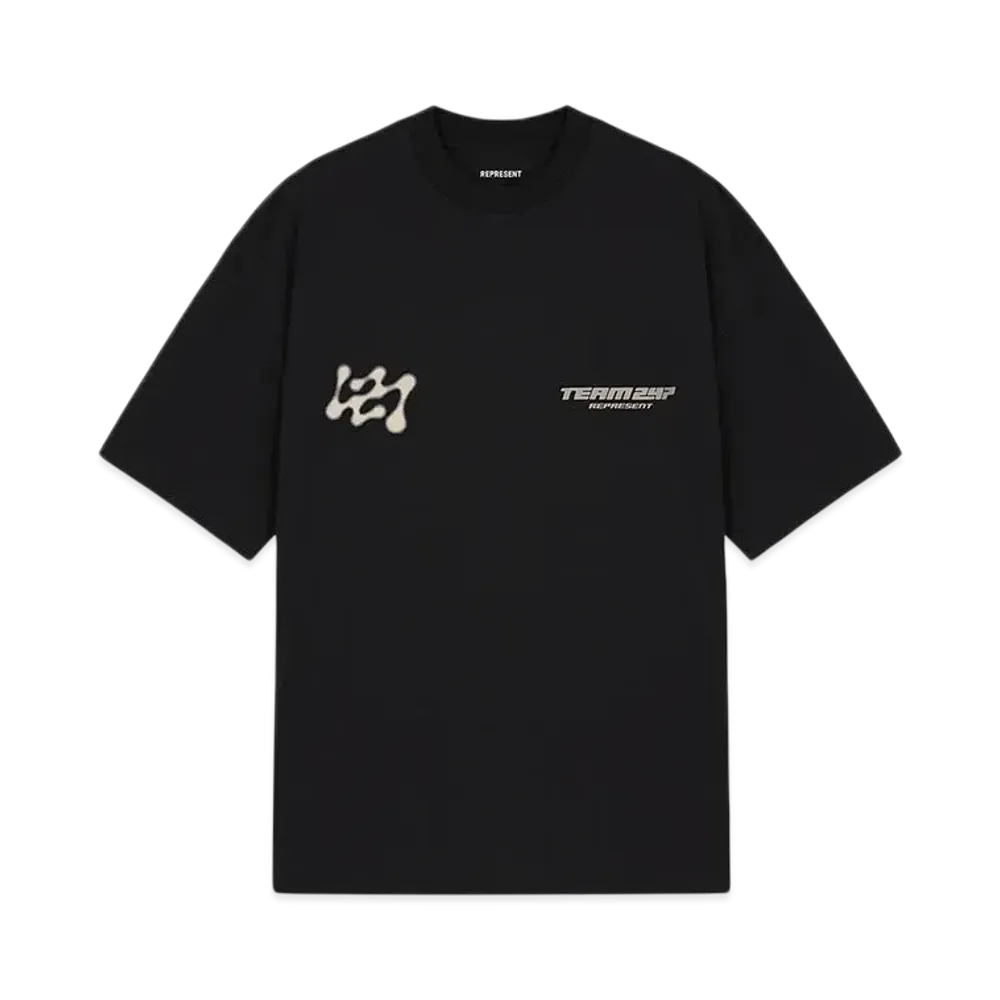 REPRESENT 247 Future Terrains Oversized T-Shirt "Black"