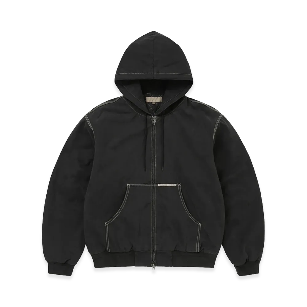 thisisneverthat Overdyed Hooded Jacket "Black"