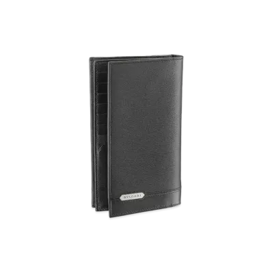 BVLGARI Serpenti Scaglie Man Bifold Wallet "Black"