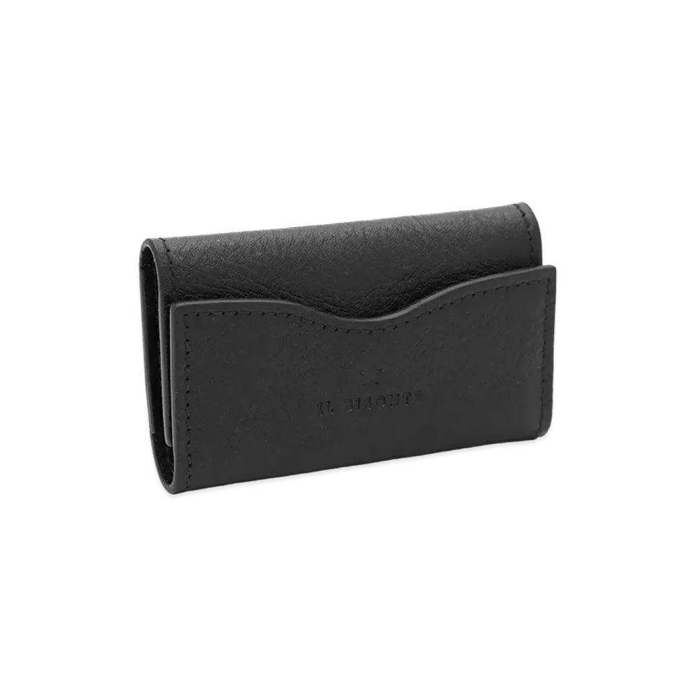 IL BISONTE Oliveta Key Case "Black"