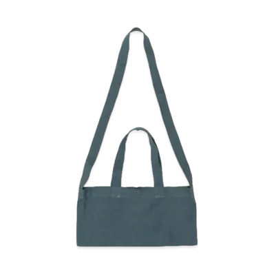Graphpaper minus Wine Dregs Dyed Linen Wine Bag "Slate Green"