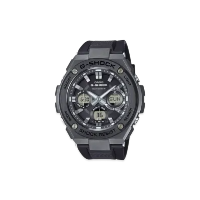 Casio G-Shock G-Steel Analog-Digi Radio Solar M Watch "Black"