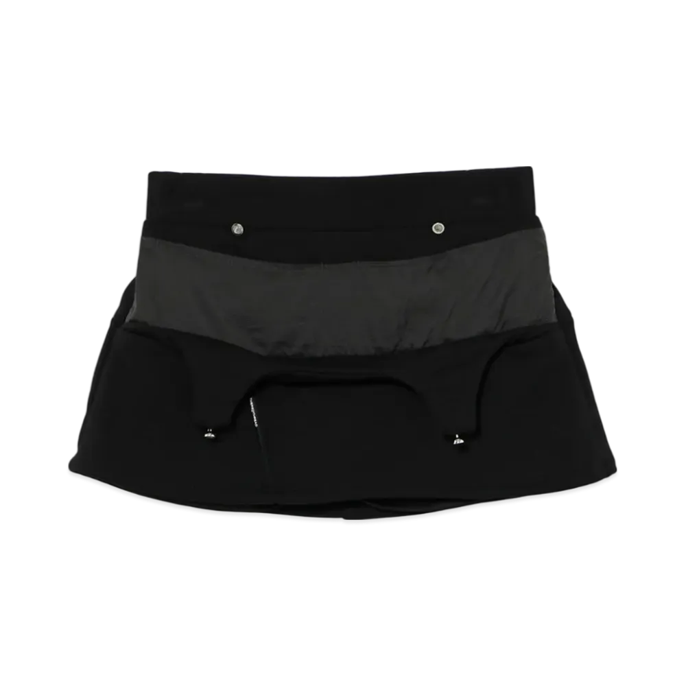 THEREDTHREAD G Tech Lightning Skirt Sweat "Black"