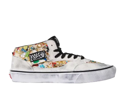 Supreme × Mike Kelley × Vans Half Cab "White" (26SS Week8)