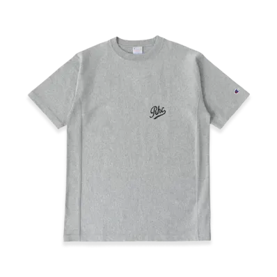 RHC Ron Herman x Champion R Logo Tee "Gray"