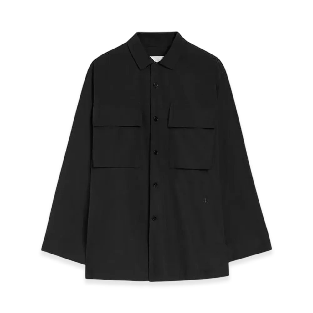 Jil Sander Cotton Poplin Shirt "Black"