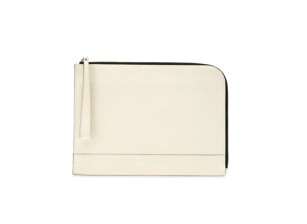 Valextra Small Document Case "White"