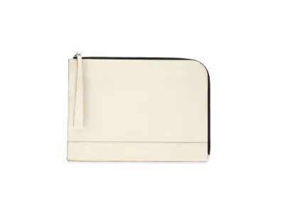 Valextra Small Document Case "White"