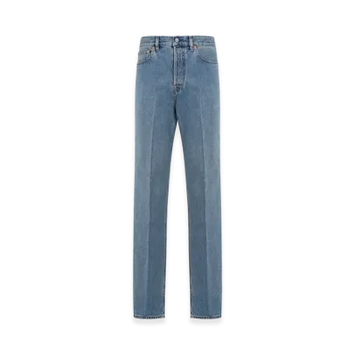GUCCI Women's 'Gucci Rosso Ancora' Jeans "Blue"