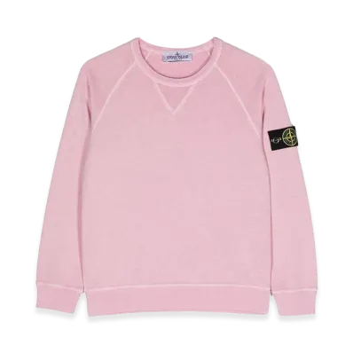 Stone Island Kids Sweaters "Pink"