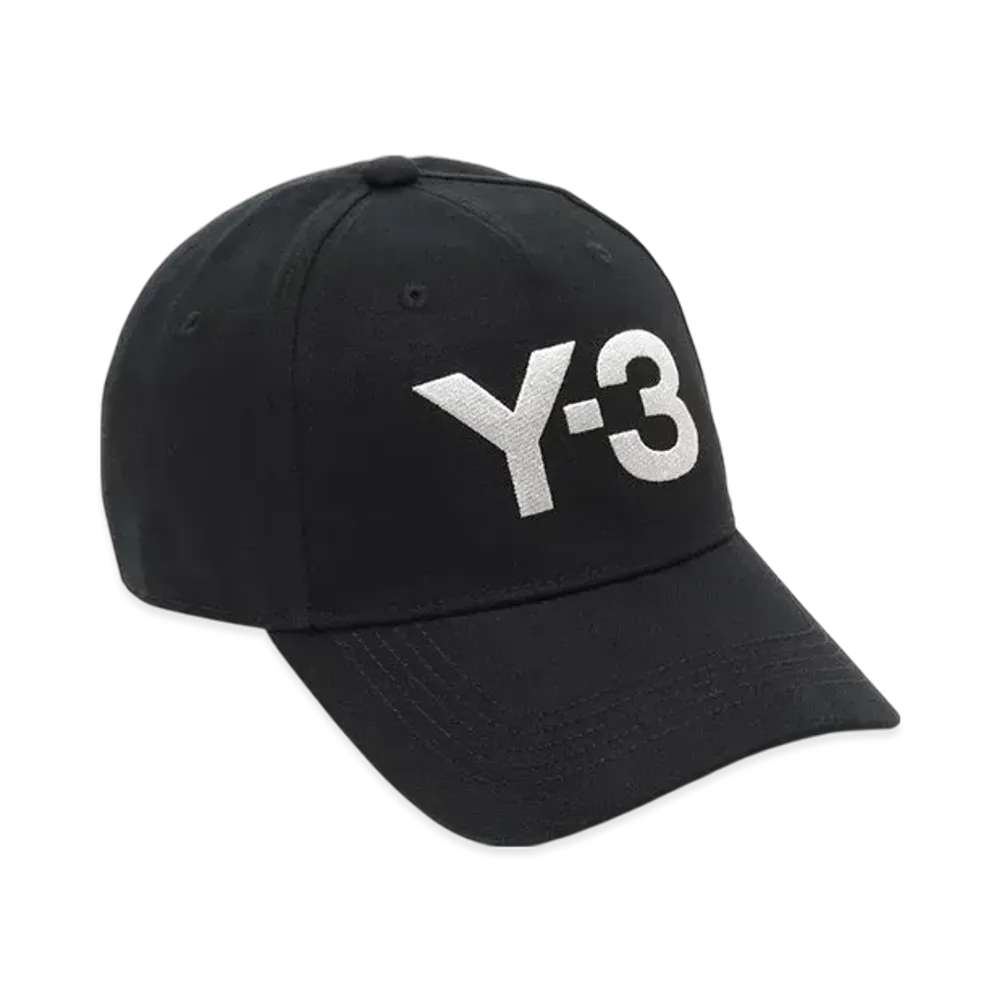 Y-3 Logo Cap "Black/White"