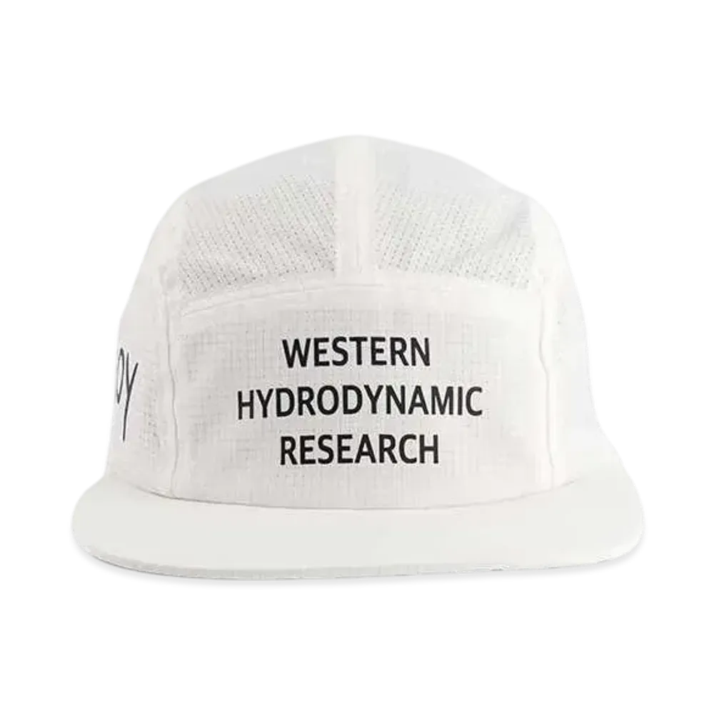 paperboy x Western Hydrodynamic Research 5-Panel Cap "White"