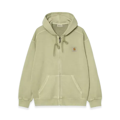 Carhartt WIP Hooded Nelson Jacket "Gentle Green(Garment Dyed)"