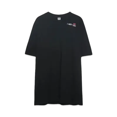 AUI NITE Embroidery logo L/S tee "BLACK"