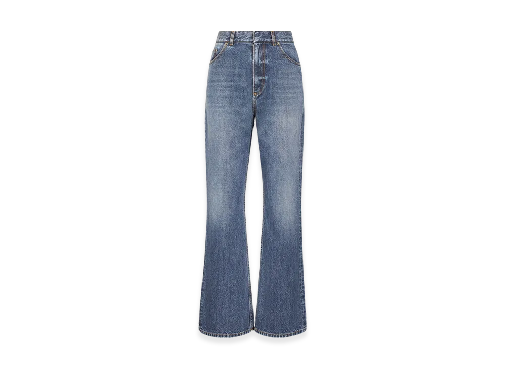 Dior Women's 8 Flared Jeans D08 "Blue"