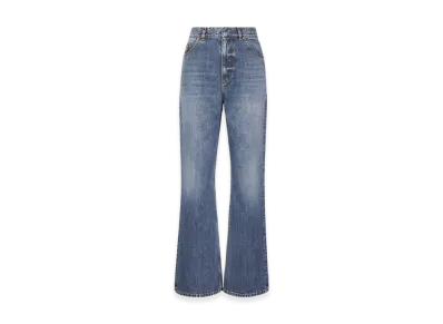 Dior Women's 8 Flared Jeans D08 "Blue"