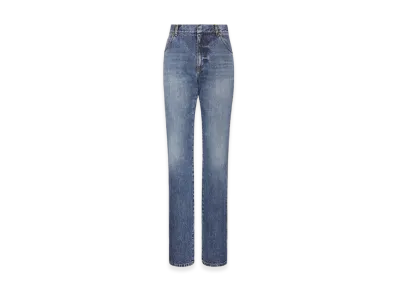 Dior Women's 8 Straight Jeans D09 "Blue"