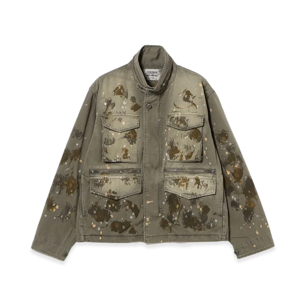 BEAMS FUTURE ARCHIVE Fade Short M65 "Olive"