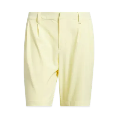 adidas Originals Golf Twist Weave Water Repellent Three Stripes Shorts "Almost Yellow"