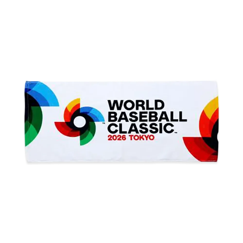 MIZUNO 2026WBC Tournament Face Towel A "White"