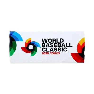 MIZUNO 2026WBC Tournament Face Towel A "White"