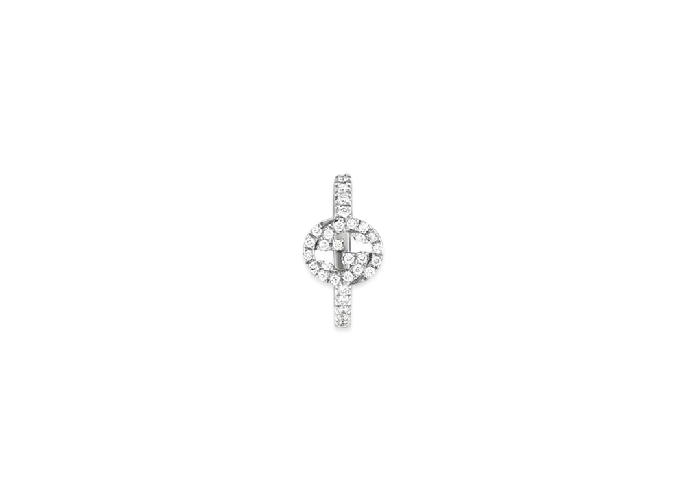 GUCCI Interlocking G 18K Single Earring