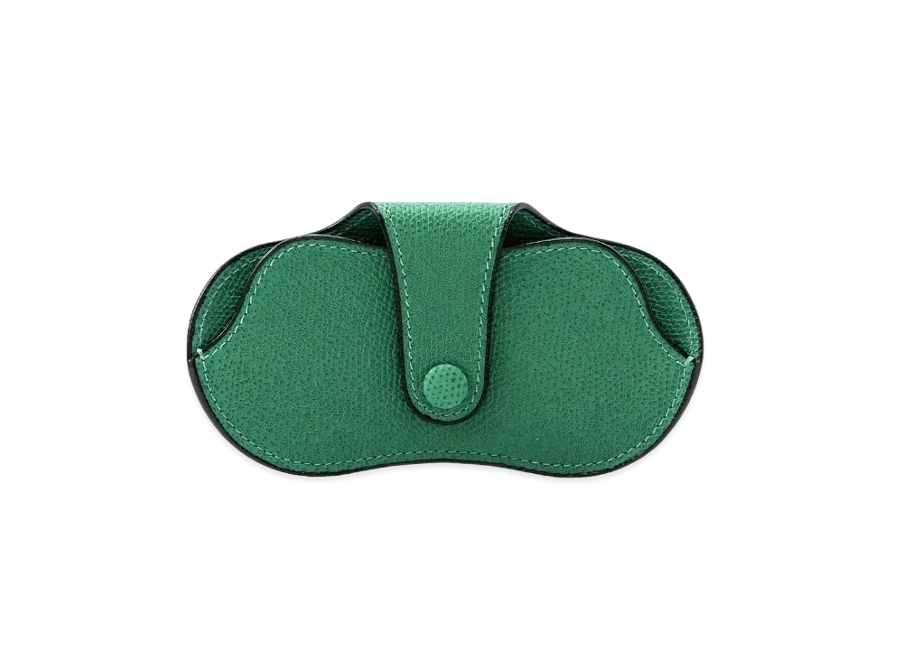 Valextra Glasses Case "Emerald"