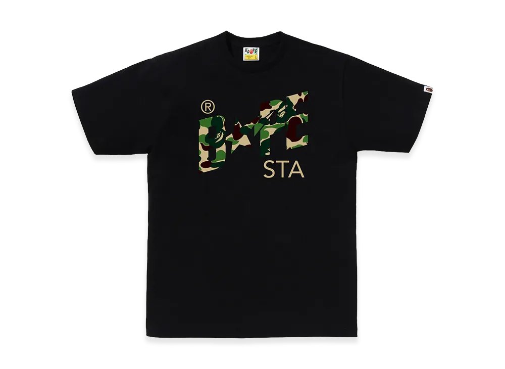 A BATHING APE ABC Camo Bape Sta Tee "Black/Green"