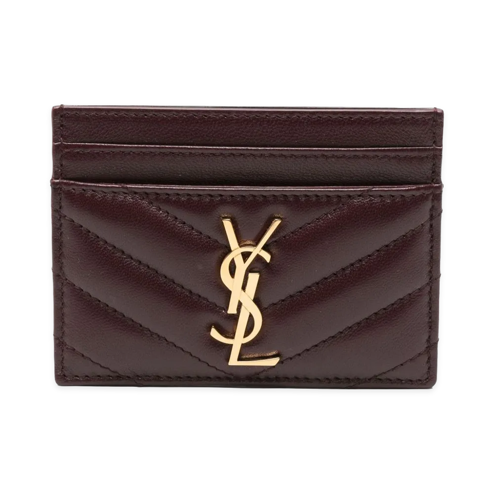 Saint Laurent Women's Wallets "Bordeaux"