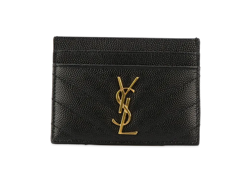 Saint Laurent Women's 'Monogram' Card Holder "Black"