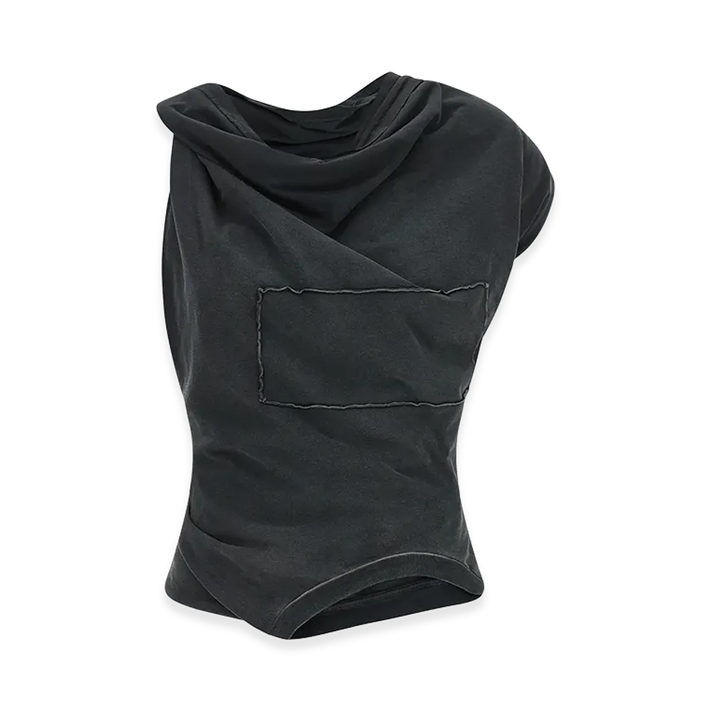 Maison Margiela Women's Upside Down Top "Gray"