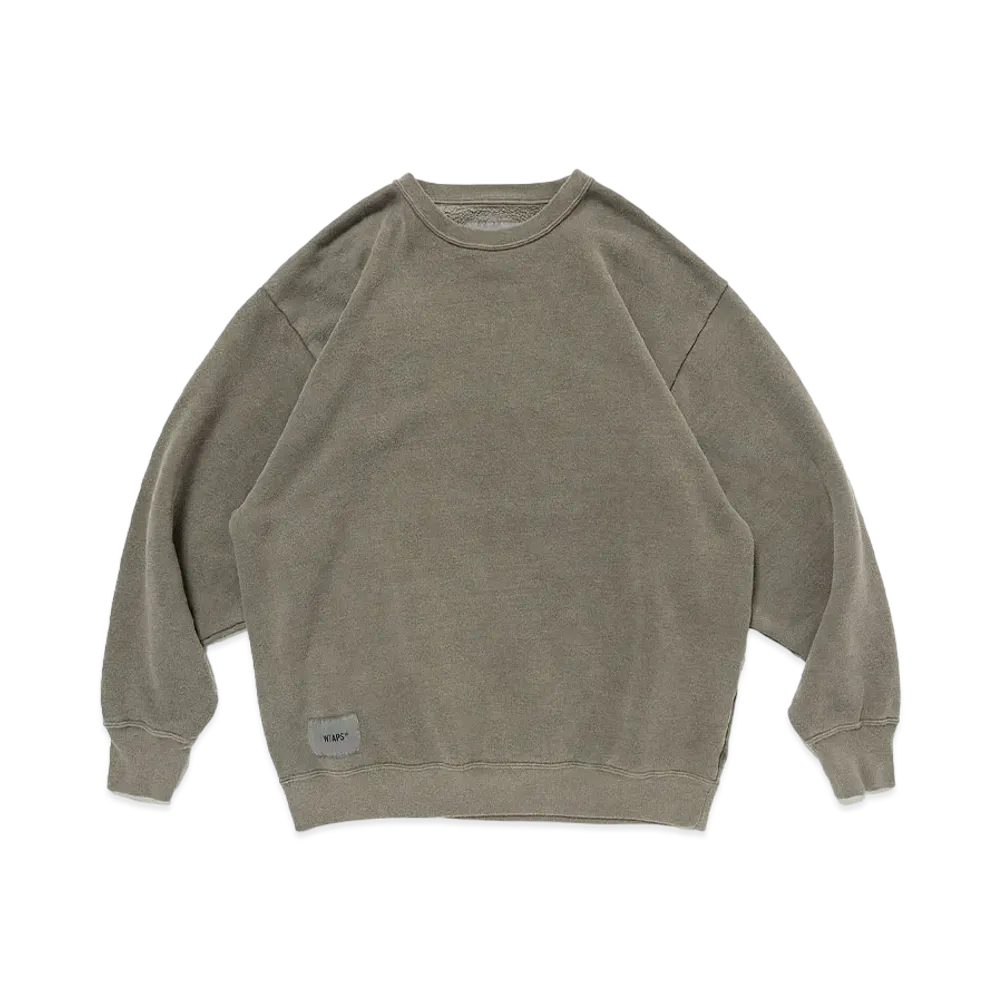 WTAPS Sign 01 / Sweater / CTPL "Olive Drab"