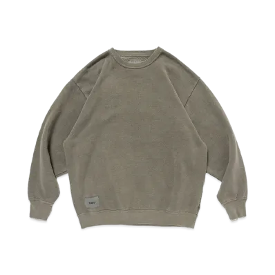 WTAPS Sign 01 / Sweater / CTPL "Olive Drab"