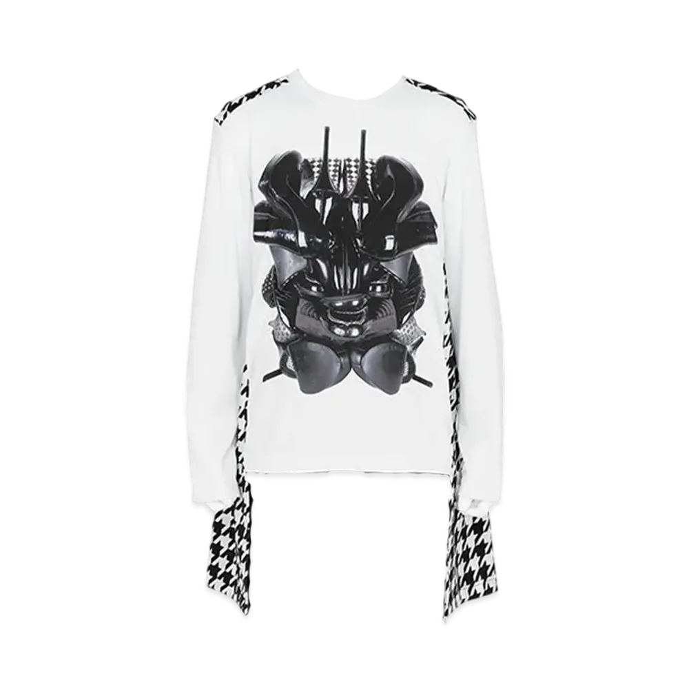 COMME des GARCONS HOMME PLUS Polyester L/S T-Shirt "White"
