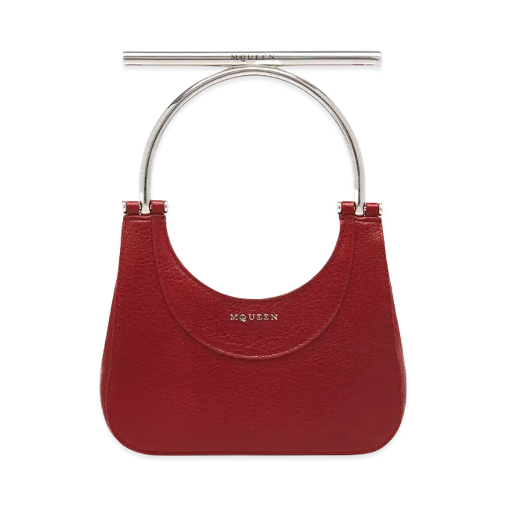 Alexander McQUEEN Mini T-Bar Bag "Red"