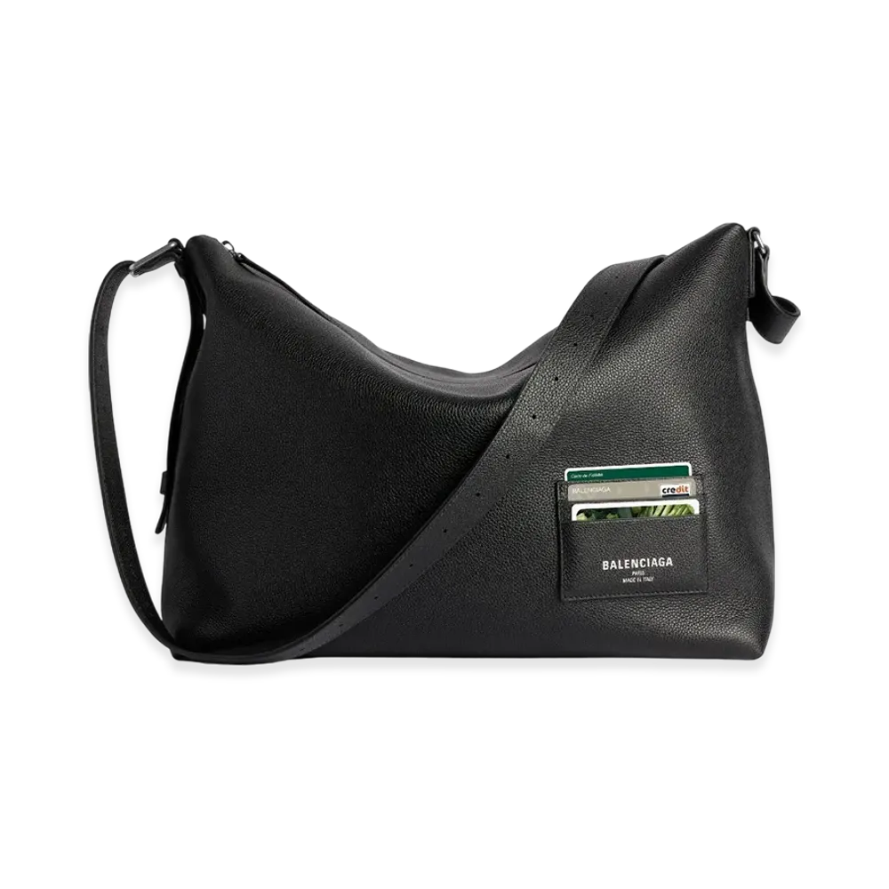 BALENCIAGA Credit Messenger Bag Large "Black"